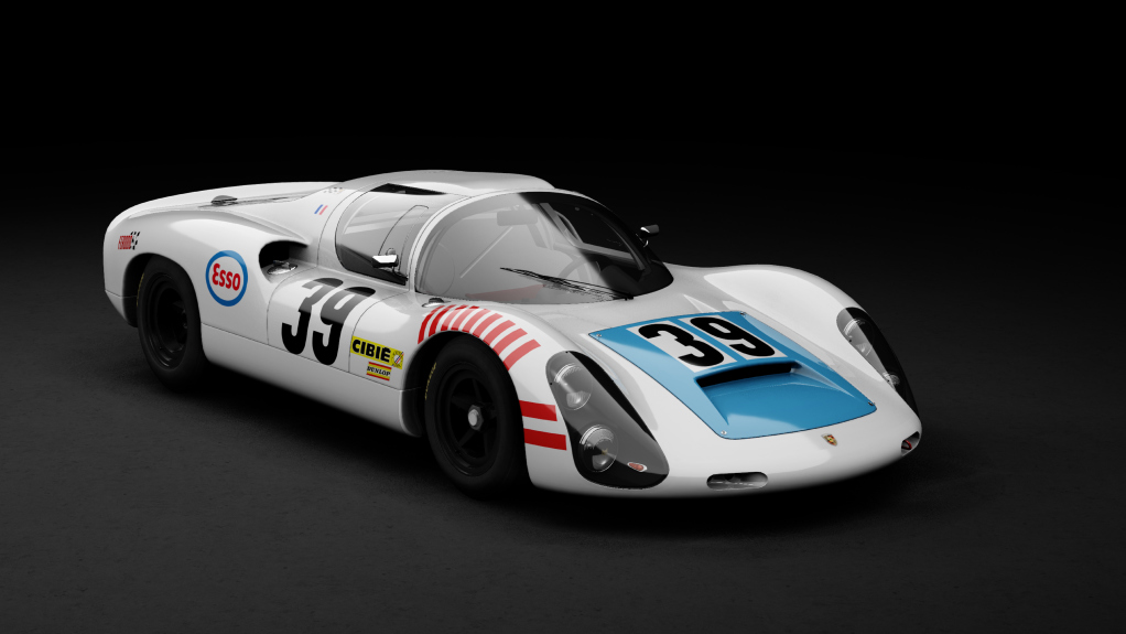 WSC60 Porsche 910/6, skin 39_le_mans_1969