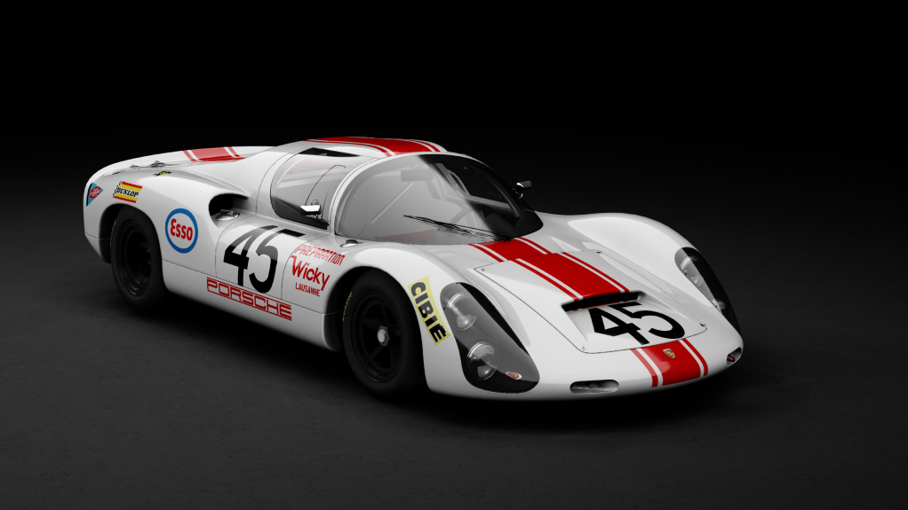 WSC60 Porsche 910/6, skin 45_le_mans_1968