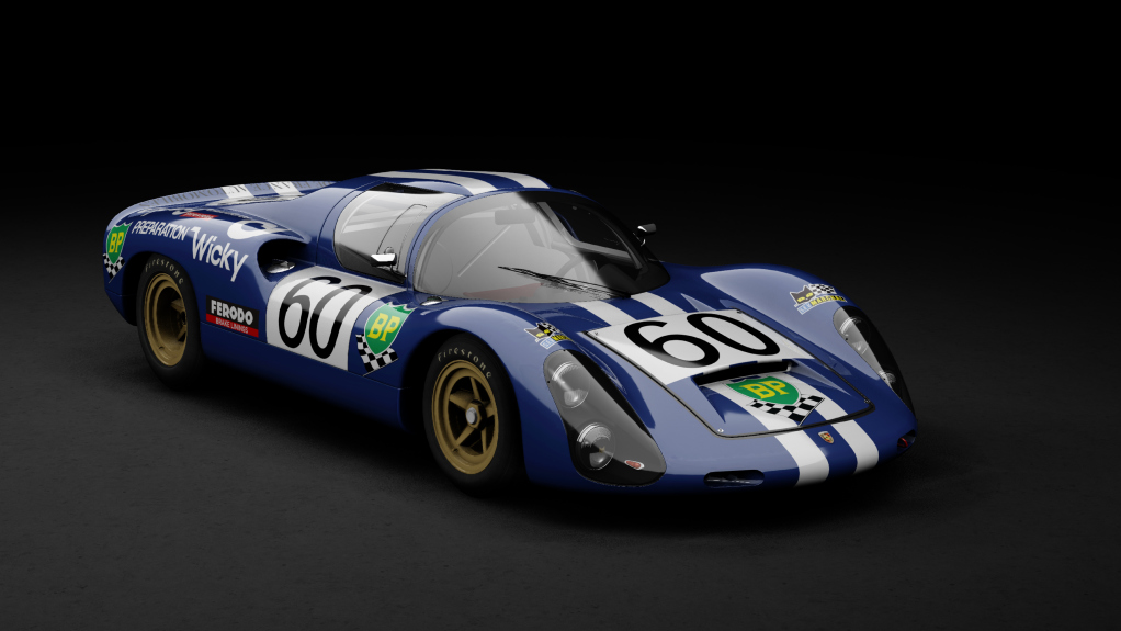 WSC60 Porsche 910/6, skin 60_le_mans_1970