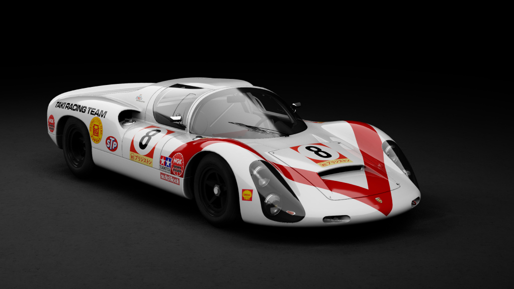 WSC60 Porsche 910/6, skin 8_suzuka_all_japan_1968