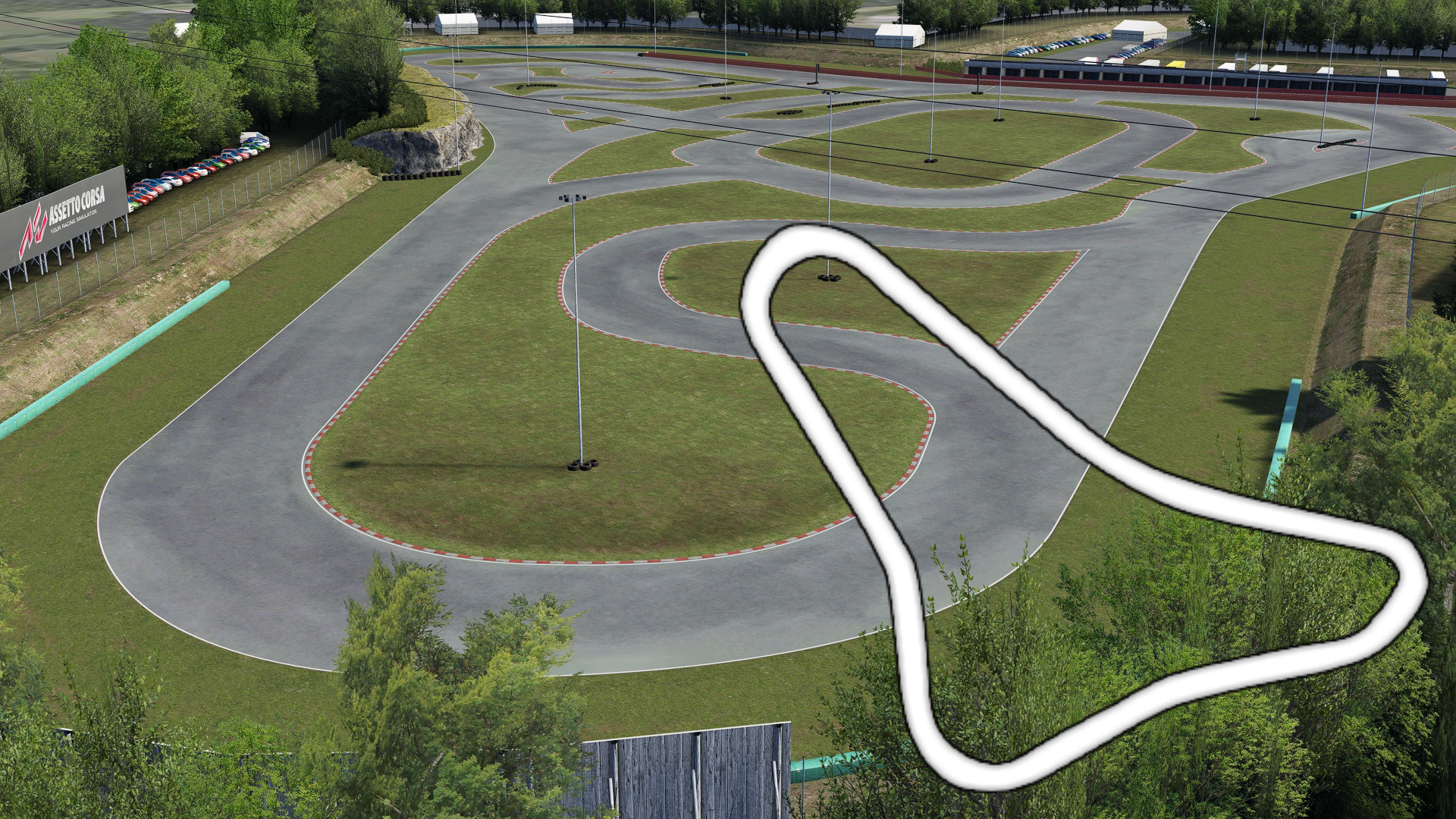 Drift, layout trioval_clockwise