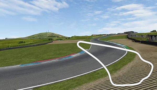 Knockhill, layout knockhillreverse