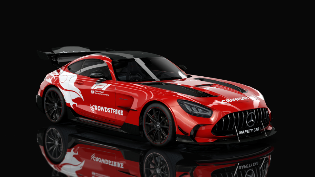 Mercedes-Benz AMG GT Black Series, skin Safety-Car 2022