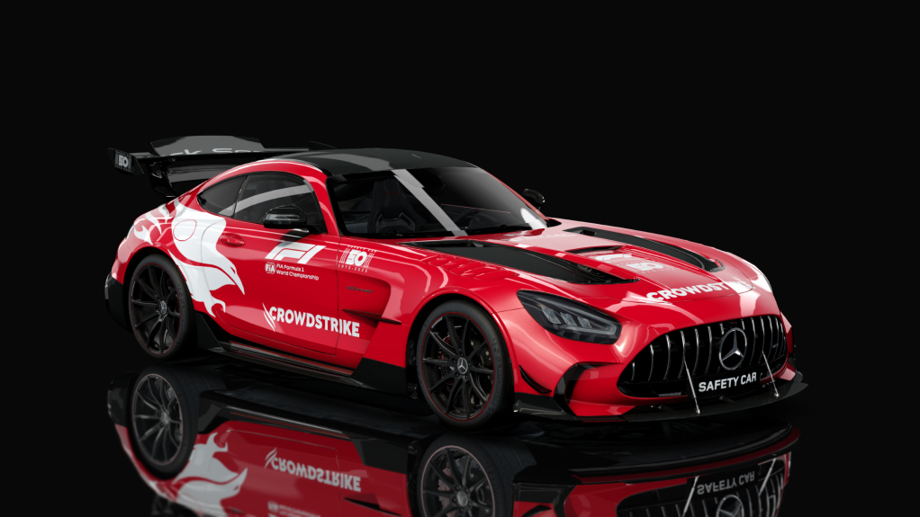 Mercedes-Benz AMG GT Black Series, skin Safety-Car 2023