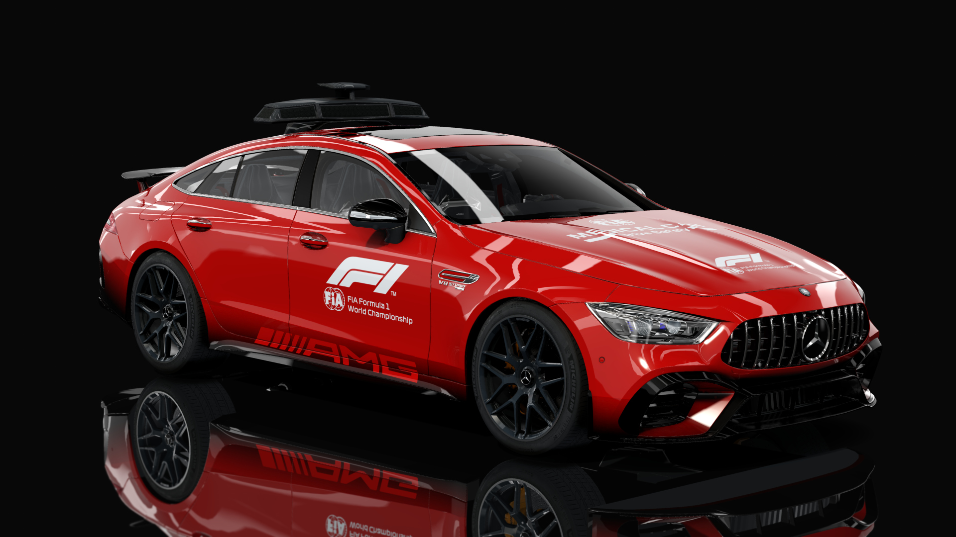 Mercedes-Benz GT63S AMG, skin Medical Car Formula 1 2022