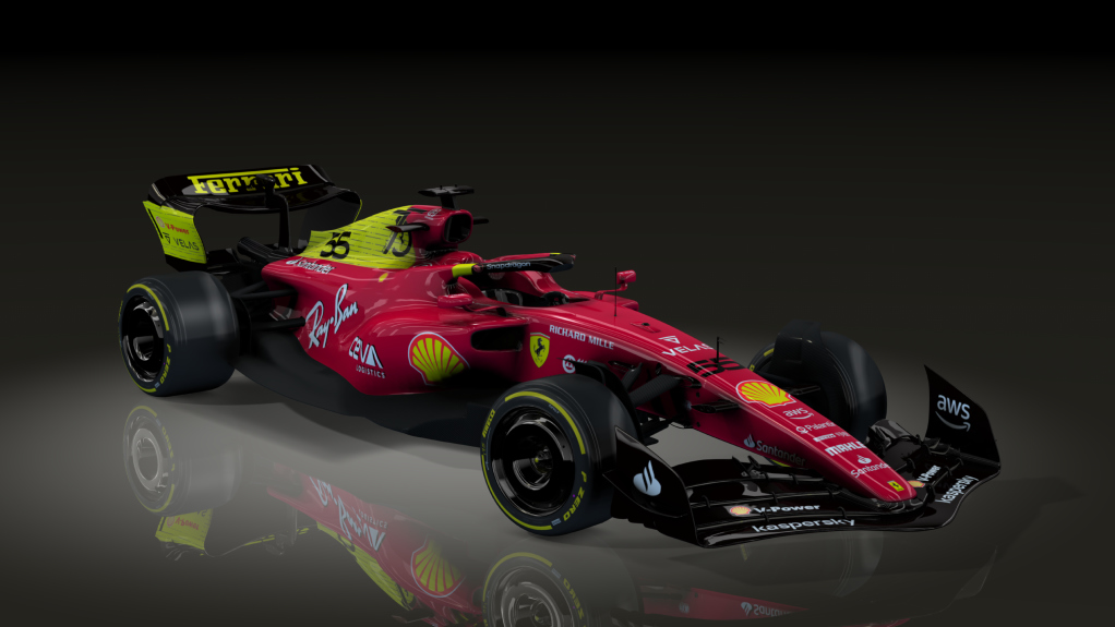 Formula FSW 2023, skin ferrariy