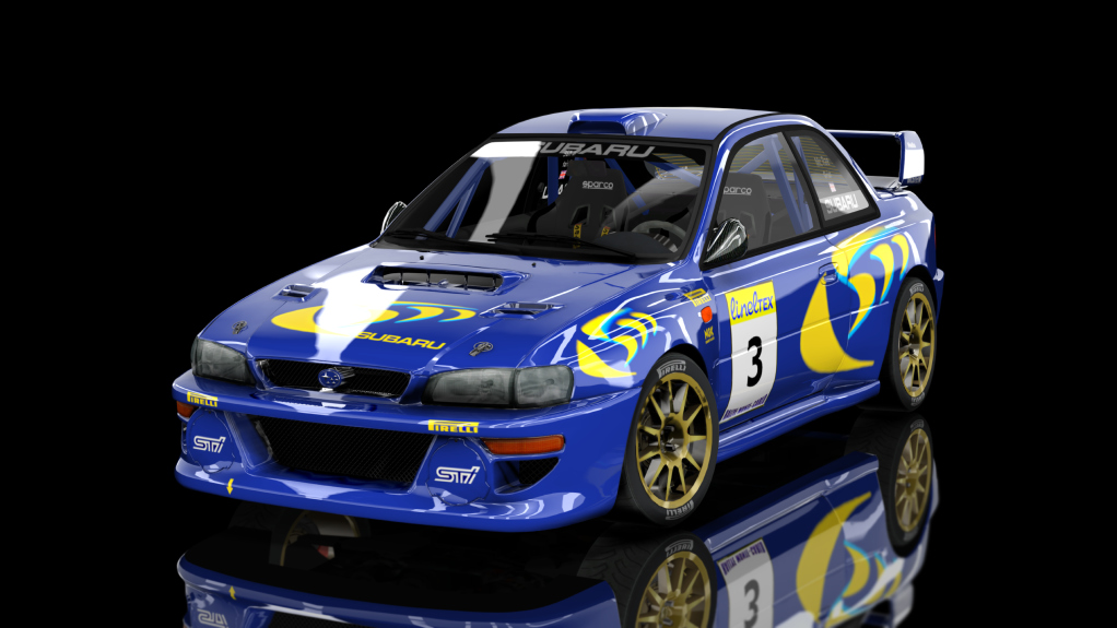 WRC Subaru Impreza 99, skin 1