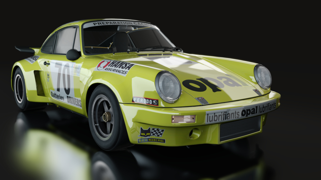 ACL GTR Porsche RSR 74, skin 70_opal