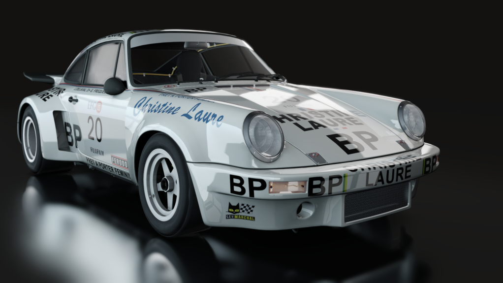 ACL GTR Porsche RSR 74, skin Christine_Laure_Le_Mans_Classic