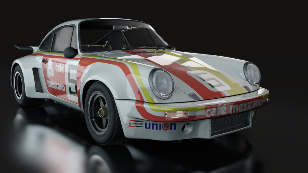 ACL GTR Porsche RSR 74, skin pctm_05_cafemexicano