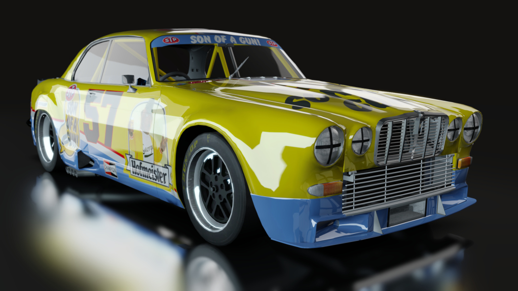 ACL GTR Jaguar Broadspeed XJ12C, skin SonOfGun4k_2