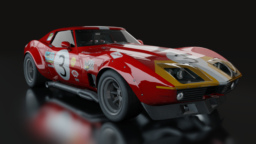 ACL GTR Corvette 1969, skin 00