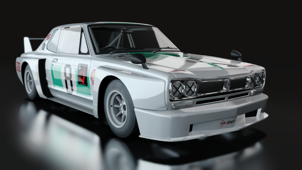 ACL GTR Nissan GT-R 2000, skin 8New