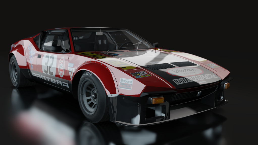 ACL GTR Detomaso Pantera Gr4, skin 32_red