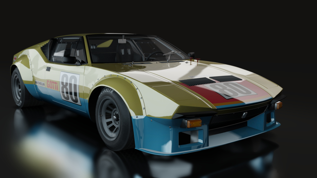 ACL GTR Detomaso Pantera Gr4, skin 80_yellow