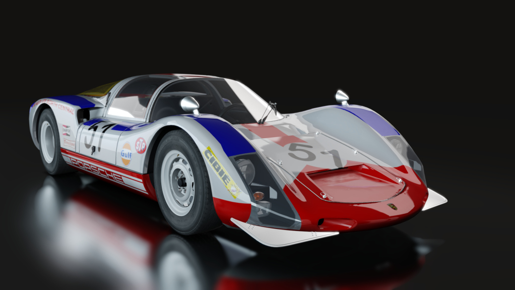 ACL GTR Porsche 906, skin 1970_Sebring_51