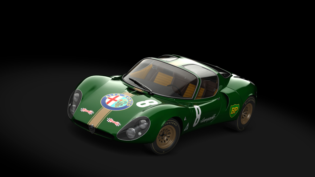 ACL GTC Alfa Romeo 33 Corsa Stradale, skin green8