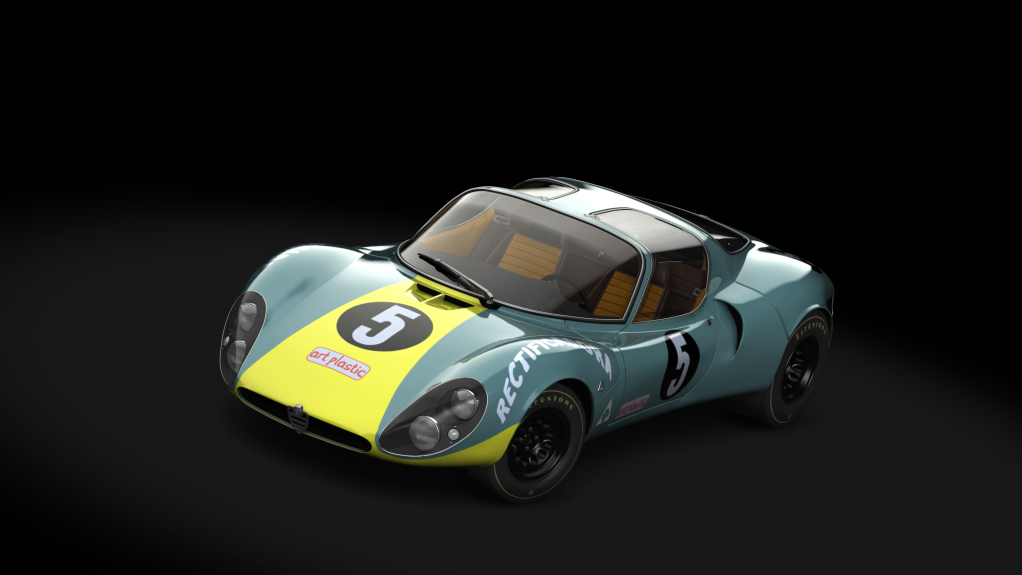 ACL GTC Alfa Romeo 33 Corsa Stradale, skin green_5