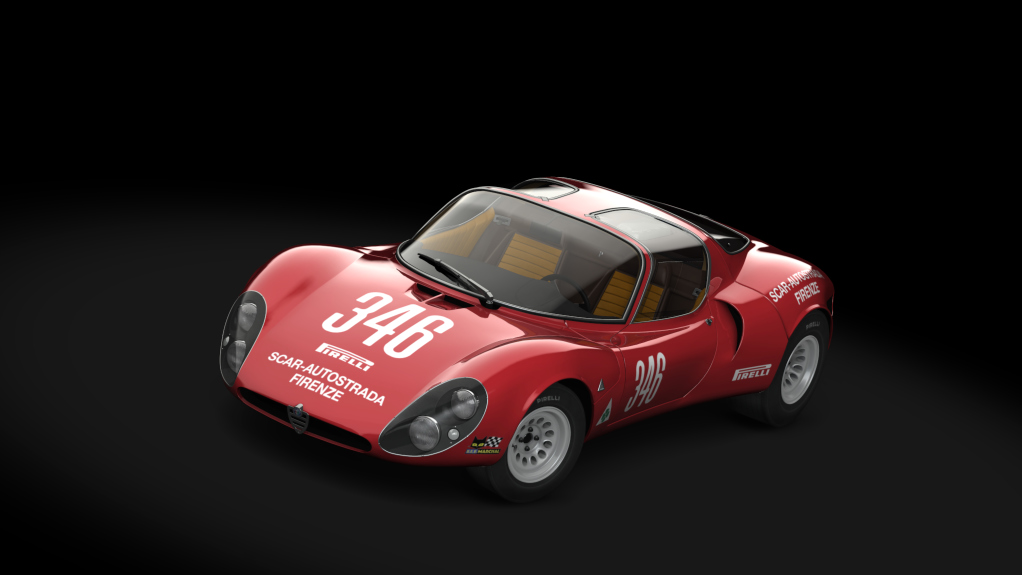 ACL GTC Alfa Romeo 33 Corsa Stradale, skin red346