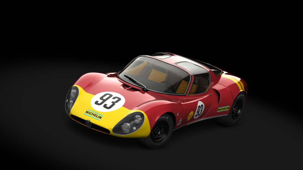 ACL GTC Alfa Romeo 33 Corsa Stradale, skin red_yellow_93