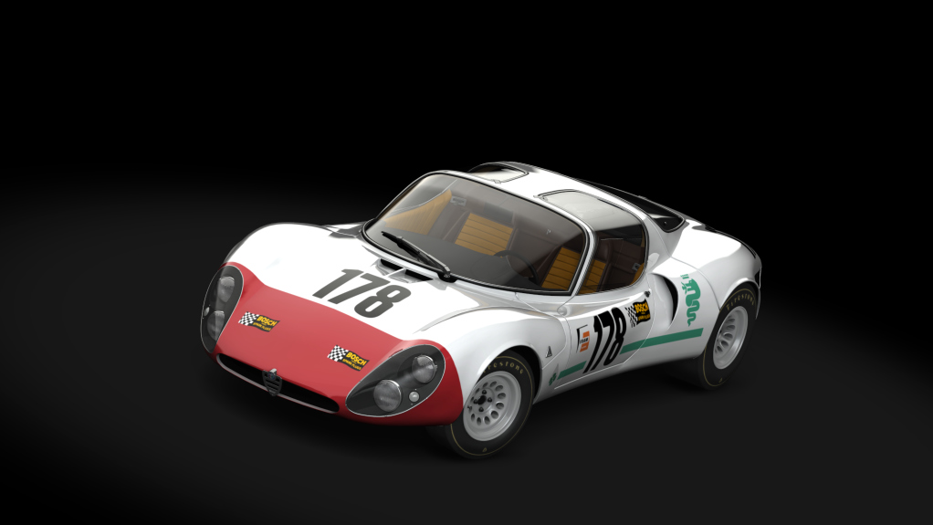 ACL GTC Alfa Romeo 33 Corsa Stradale, skin white178