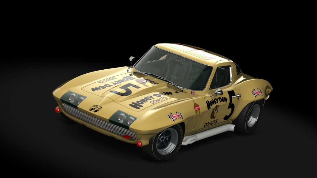 ACL GTC Corvette 1967, skin honeydew