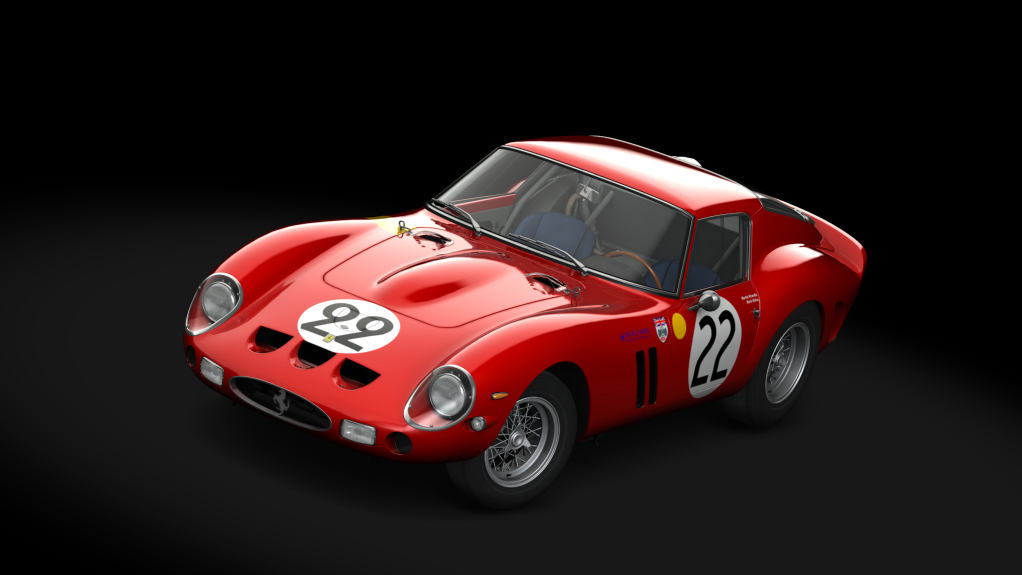 ACL GTC Ferrari 250 GTO, skin 3757GT_Nick_Mason_22