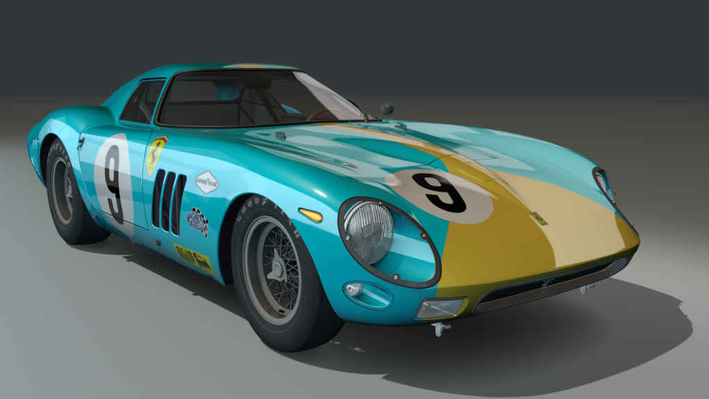 ACL GTC Ferrari 250 GTO Series II, skin blue9