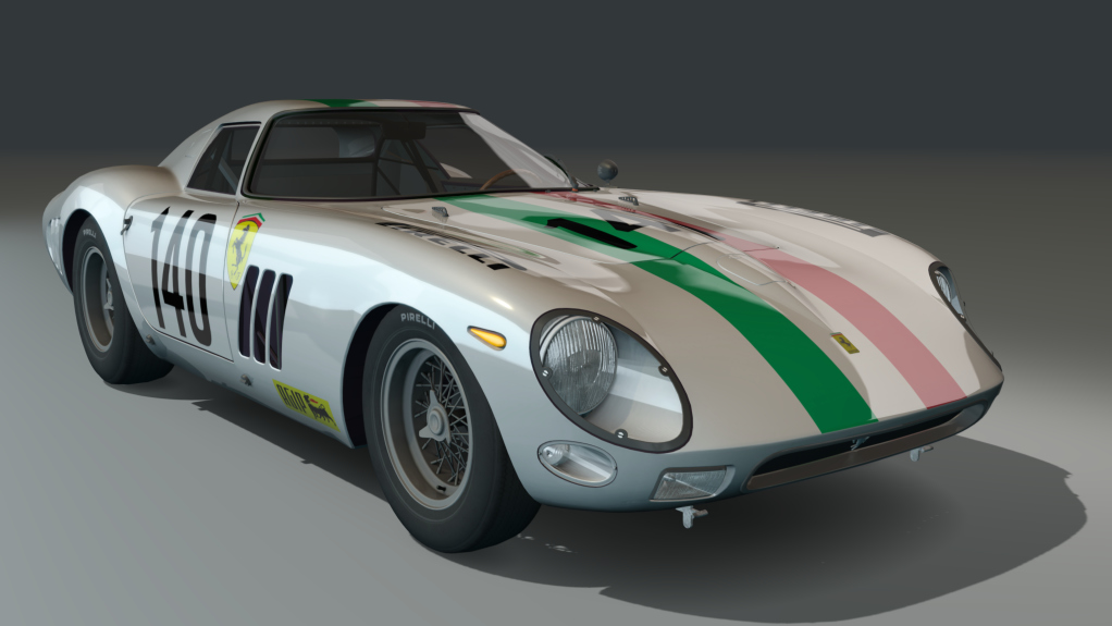 ACL GTC Ferrari 250 GTO Series II, skin white140