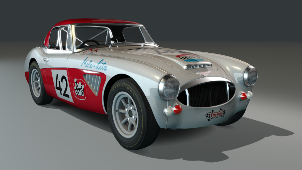 ACL GTC Healey 3000 Lightweight, skin white42