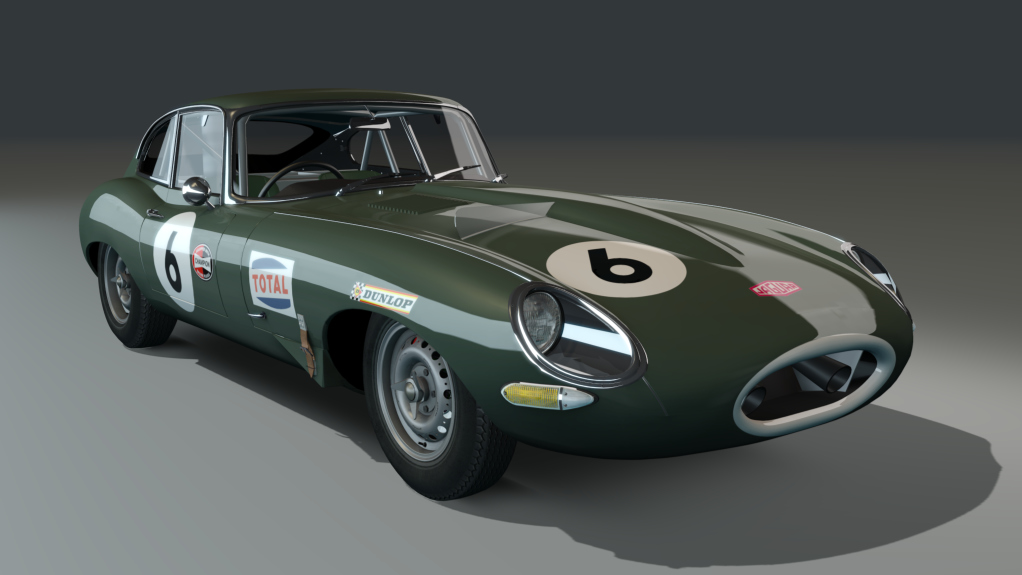 ACL GTC Jaguar E-type Le Mans, skin sherwood_green_6