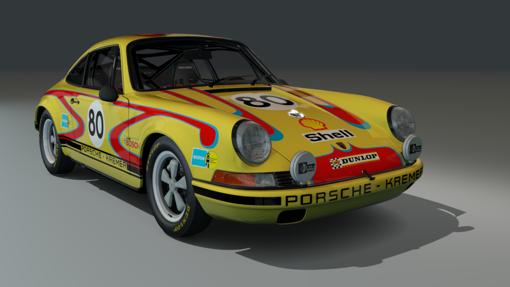 ACL GTC Porsche 911 R-Gruppe, skin #02_yellow_kremer
