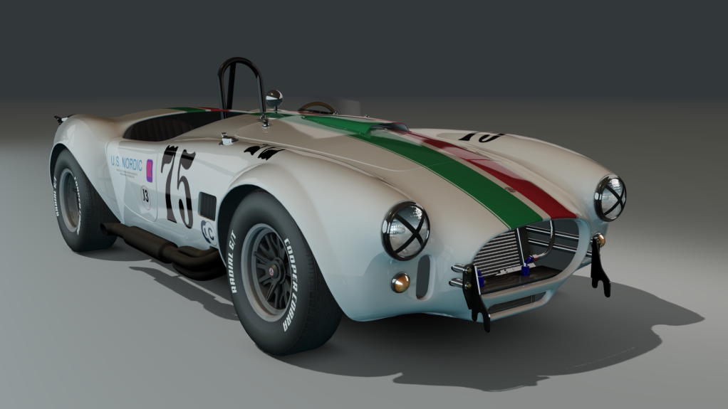 ACL GTC Shelby Cobra 289 Competition, skin 1975_us_nordic