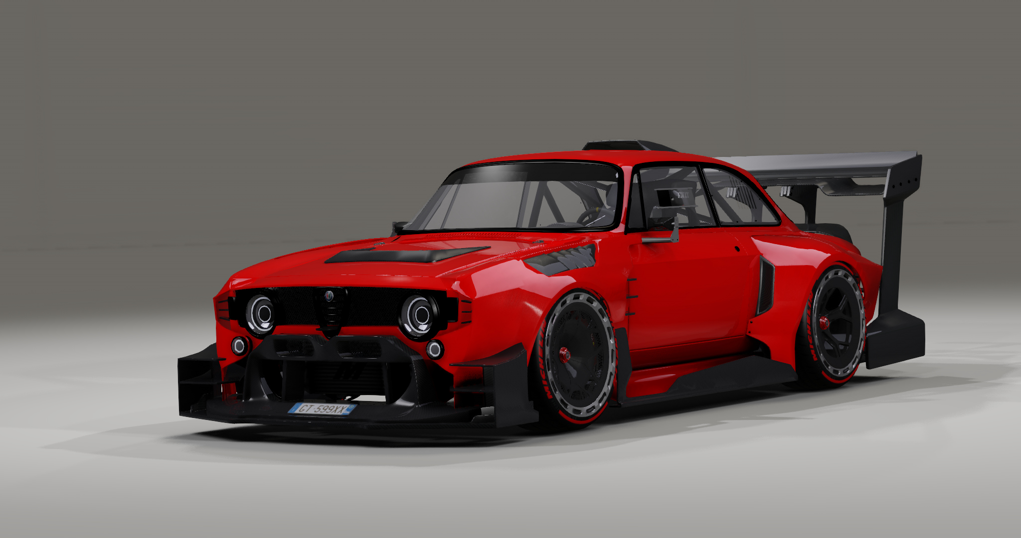 Alfa Romeo GTA XX Concept, skin Red