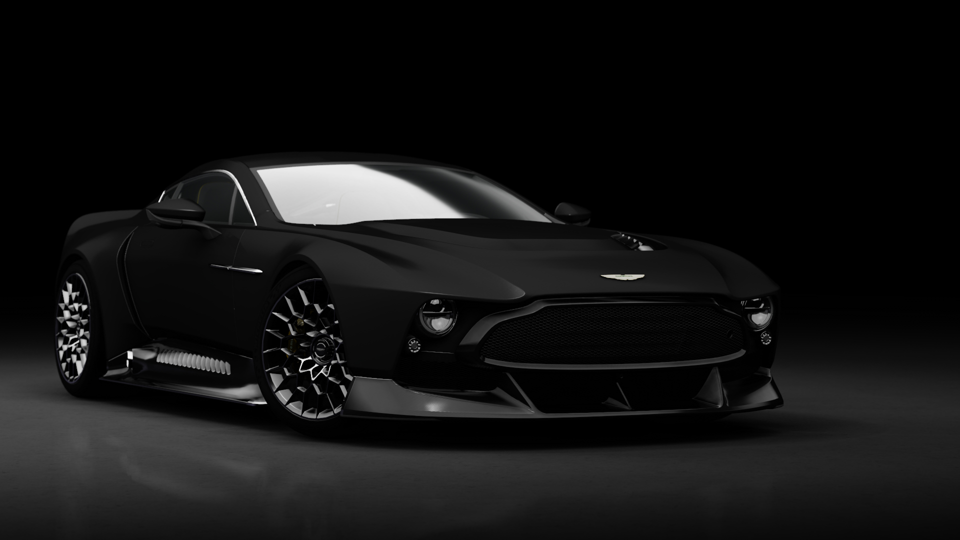 Aston Martin Victor, skin 02_Satin_Jet_Black