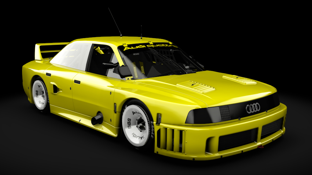 Audi 90 Quattro IMSA GTO (1989), skin pearl_clever_yellow