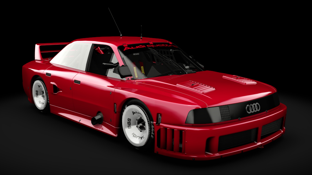 Audi 90 Quattro IMSA GTO (1989) - Online Optimised, skin metallic_deep_red