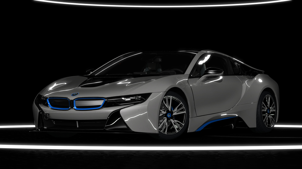 BMW i8, skin 04_ionic_silver