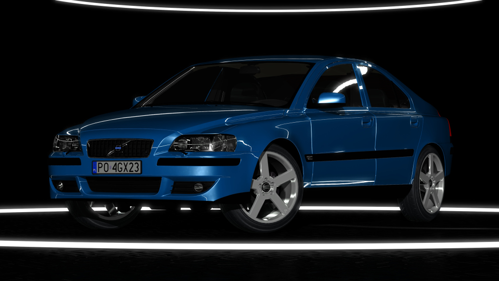 Volvo S60R, skin 06_sonic_blue_metallic