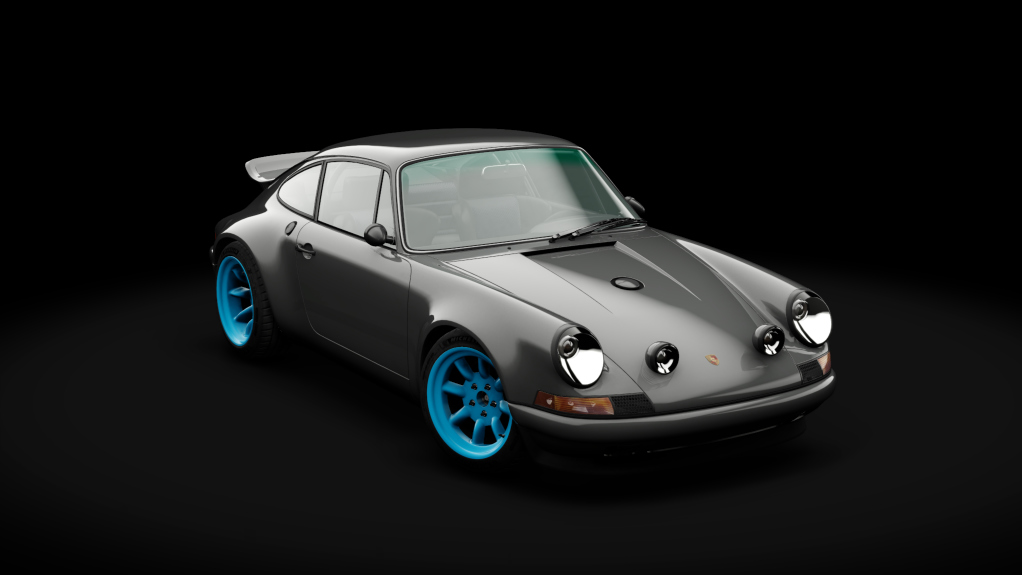 Porsche 911 AWD by Singer, skin grey_c