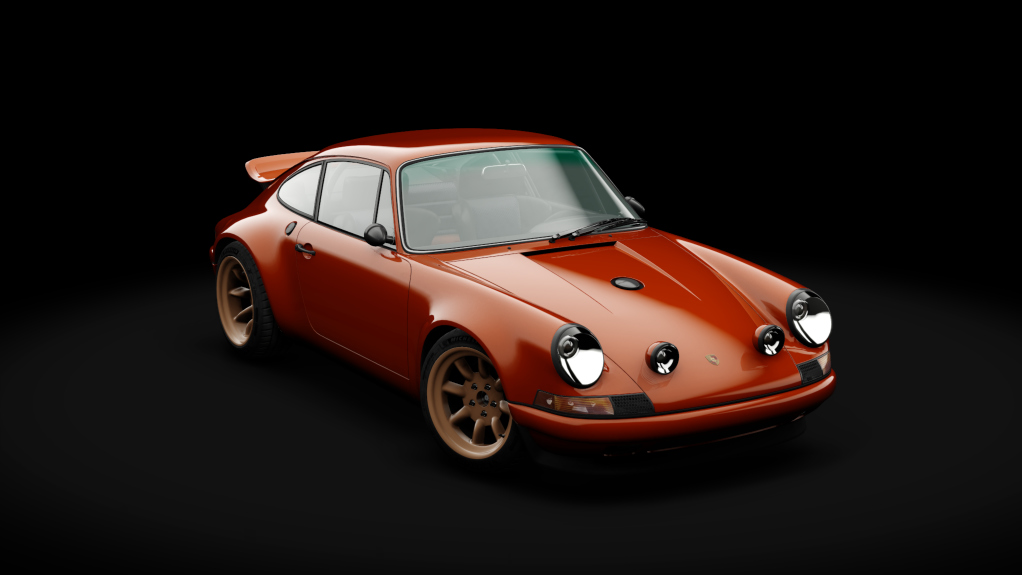 Porsche 911 AWD by Singer, skin red