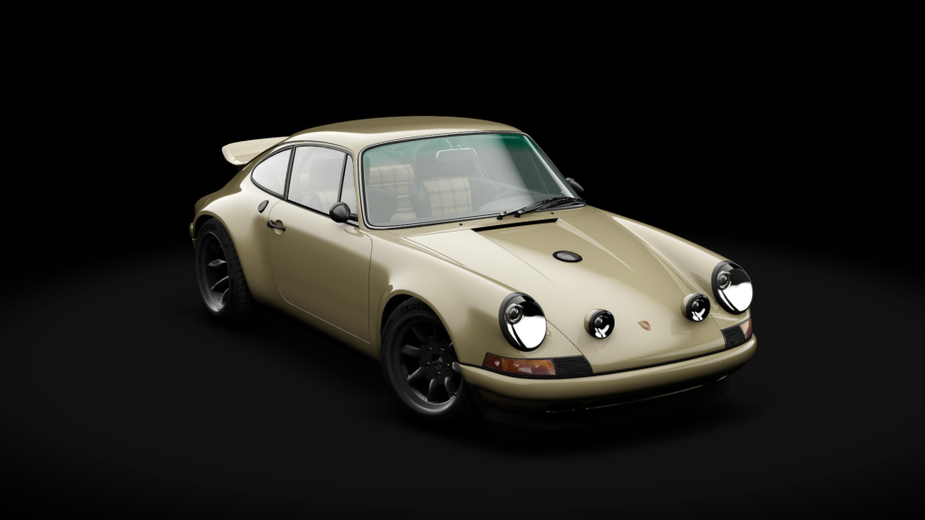 Porsche 911 AWD by Singer, skin terra