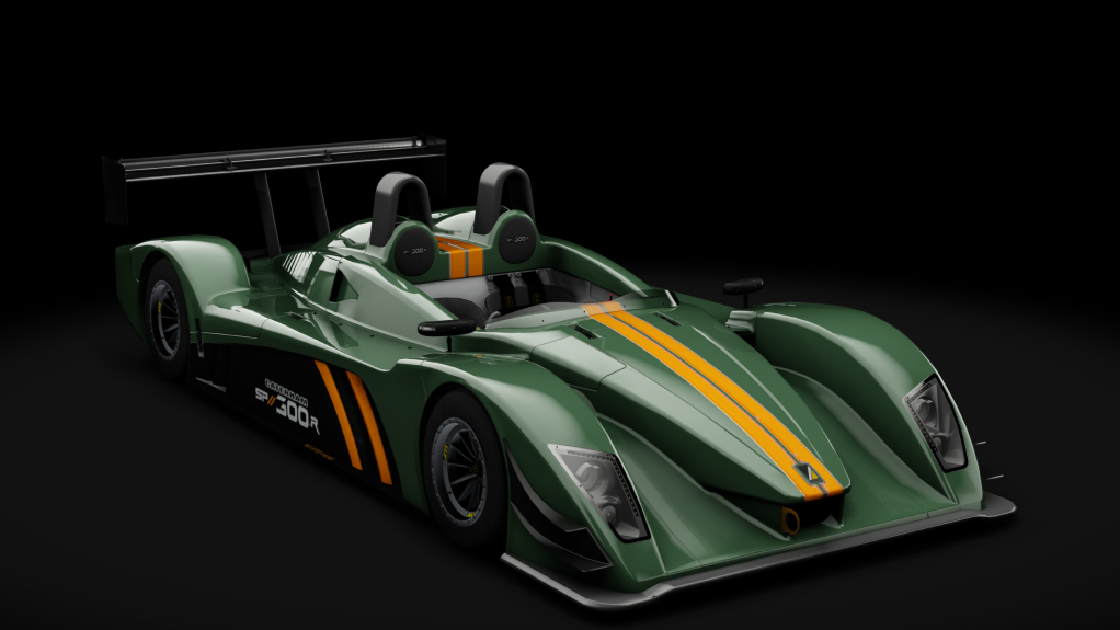 2022 Caterham-Lola SP/300.R LMP300 Fictional, skin 0_racing_green