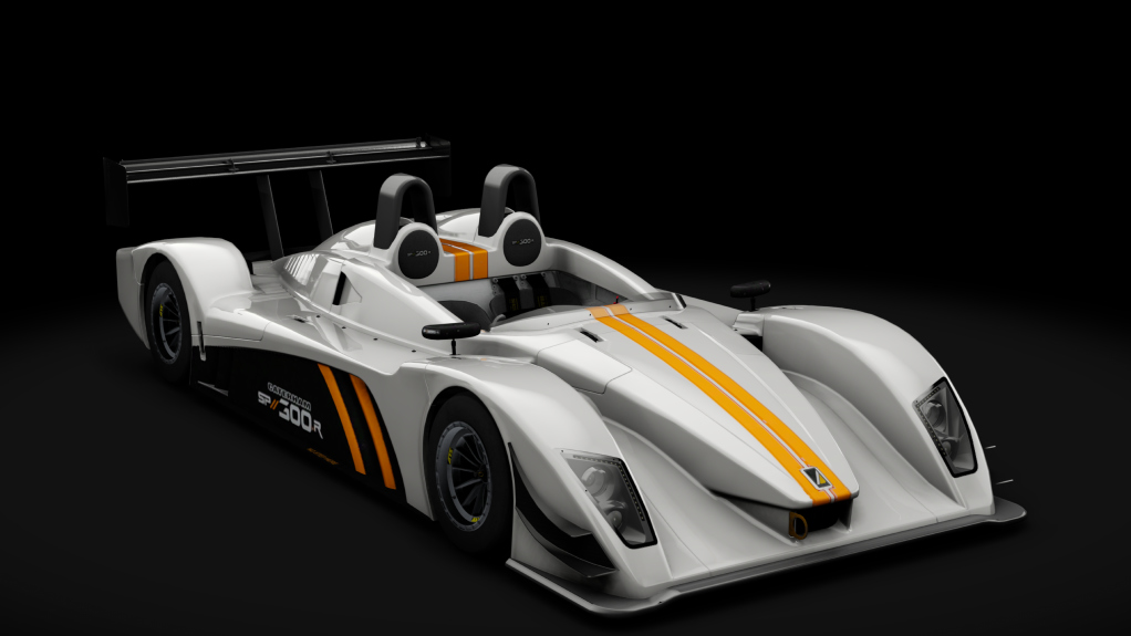 2022 Caterham-Lola SP/300.R LMP300 Fictional, skin Artic_Silver