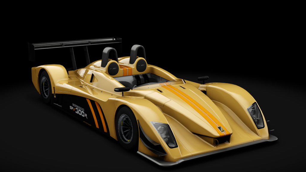 2022 Caterham-Lola SP/300.R LMP300 Fictional, skin Burnt_Orange