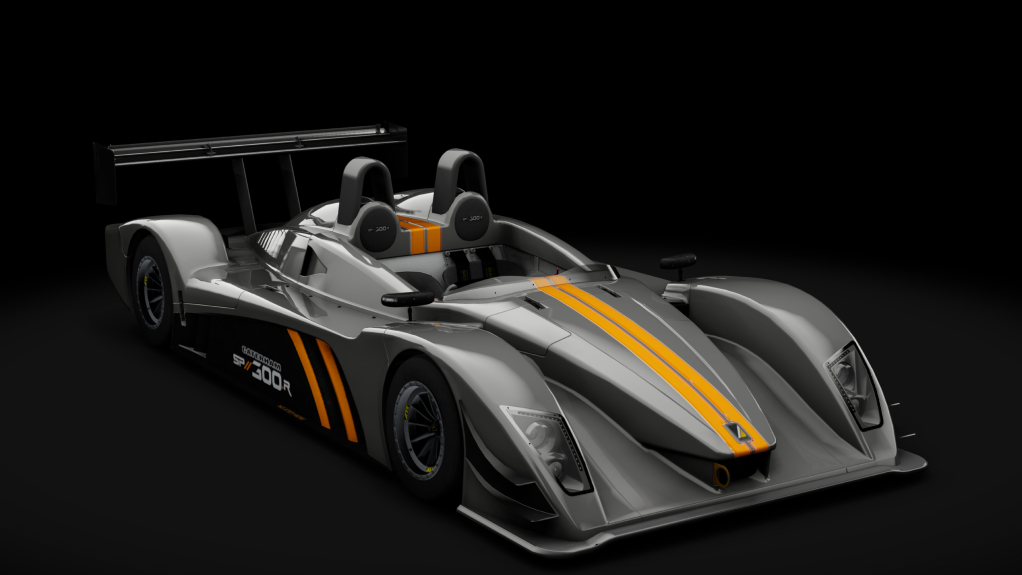 2022 Caterham-Lola SP/300.R LMP300 Fictional, skin Carbon_Grey