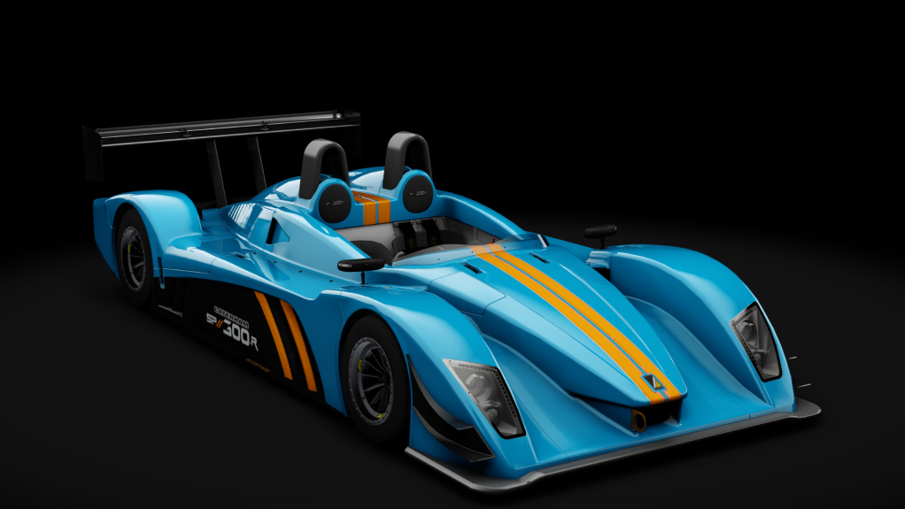 2022 Caterham-Lola SP/300.R LMP300 Fictional, skin Laser_Blue