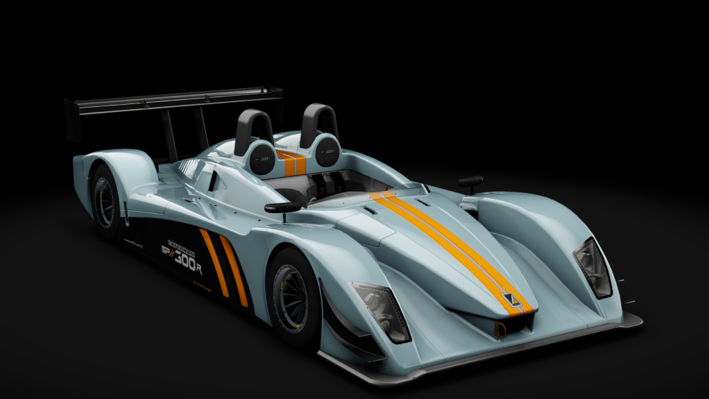 2022 Caterham-Lola SP/300.R LMP300 Fictional, skin Liquid_Blue