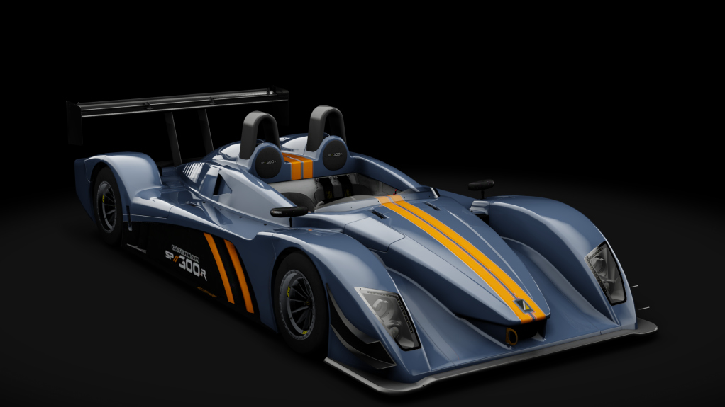 2022 Caterham-Lola SP/300.R LMP300 Fictional, skin Nightfall_Blue