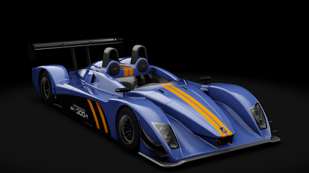 2022 Caterham-Lola SP/300.R LMP300 Fictional, skin Persian_Blue